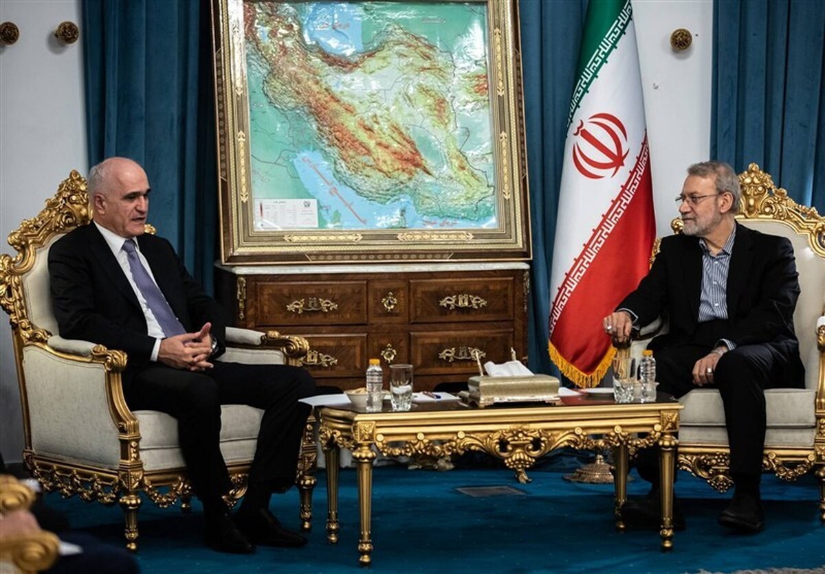 دیدار معاون نخست وزیر جمهوری آذربایجان با علی لاریجانی