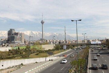 شاخص آلودگی هوای تهران امروز ۸ خرداد ۱۴۰۵